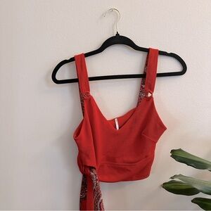 Free People cropped tank top size XS
